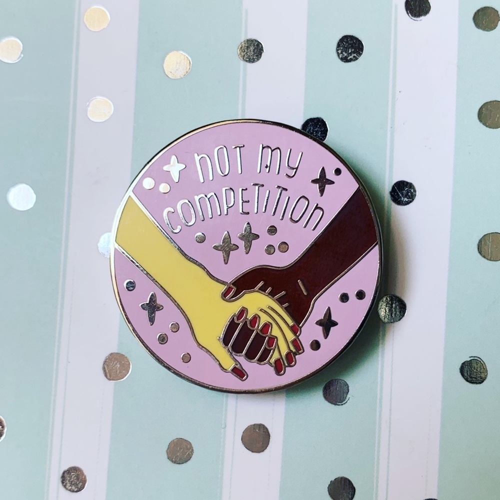 Intersectional Feminist Enamel Pin